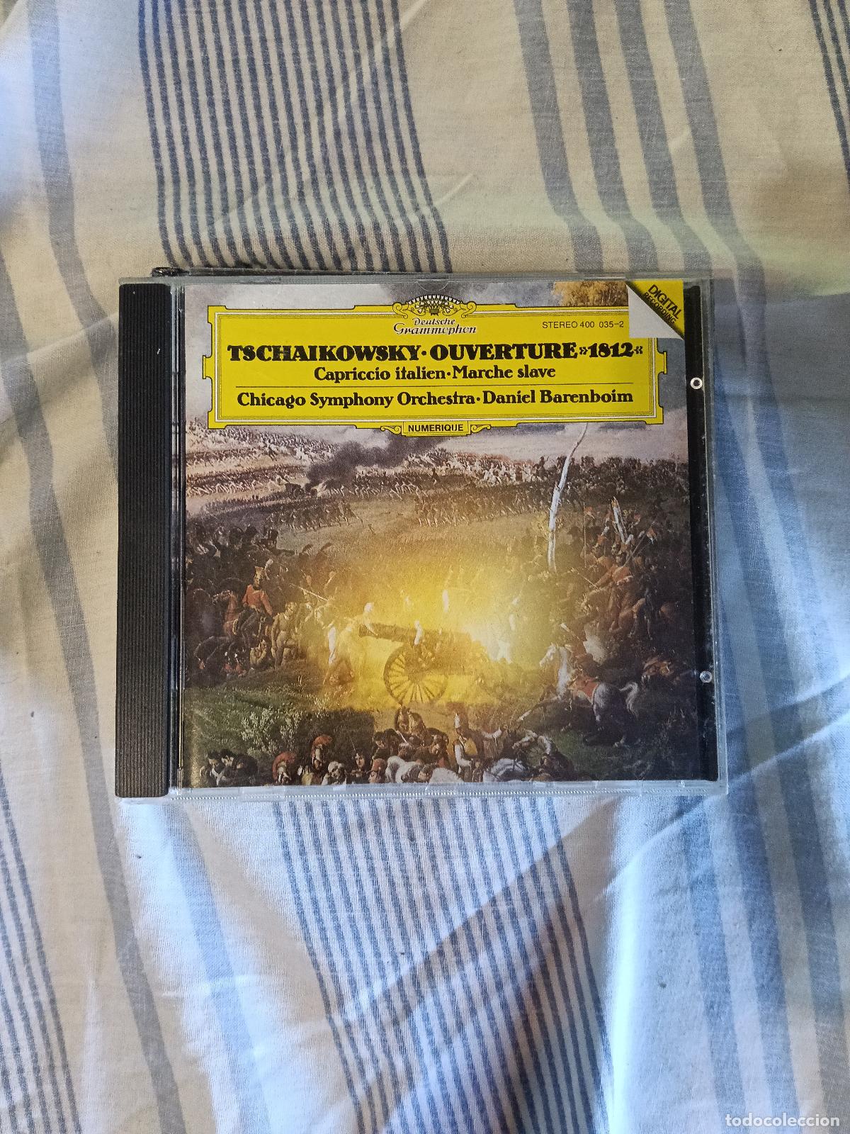 CDs de m&uacute;sica: CD TSCHAIKOWSKY OVERTURE 1812 - Foto 1