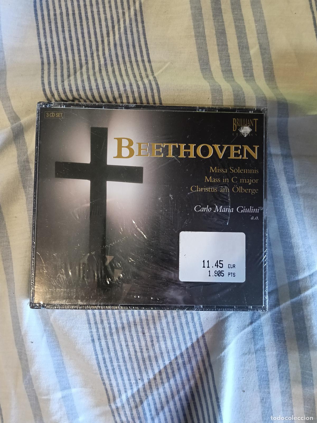CDs de M&uacute;sica: CD BEETHOVEN MISSA SOLEMNIS CARLO MARIA GIULINI