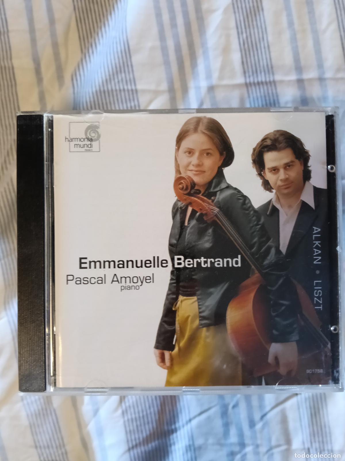 CDs de M&uacute;sica: CD EMMANUELLE BERTRAND PASCAL AMOYEL ALKAN LISZT