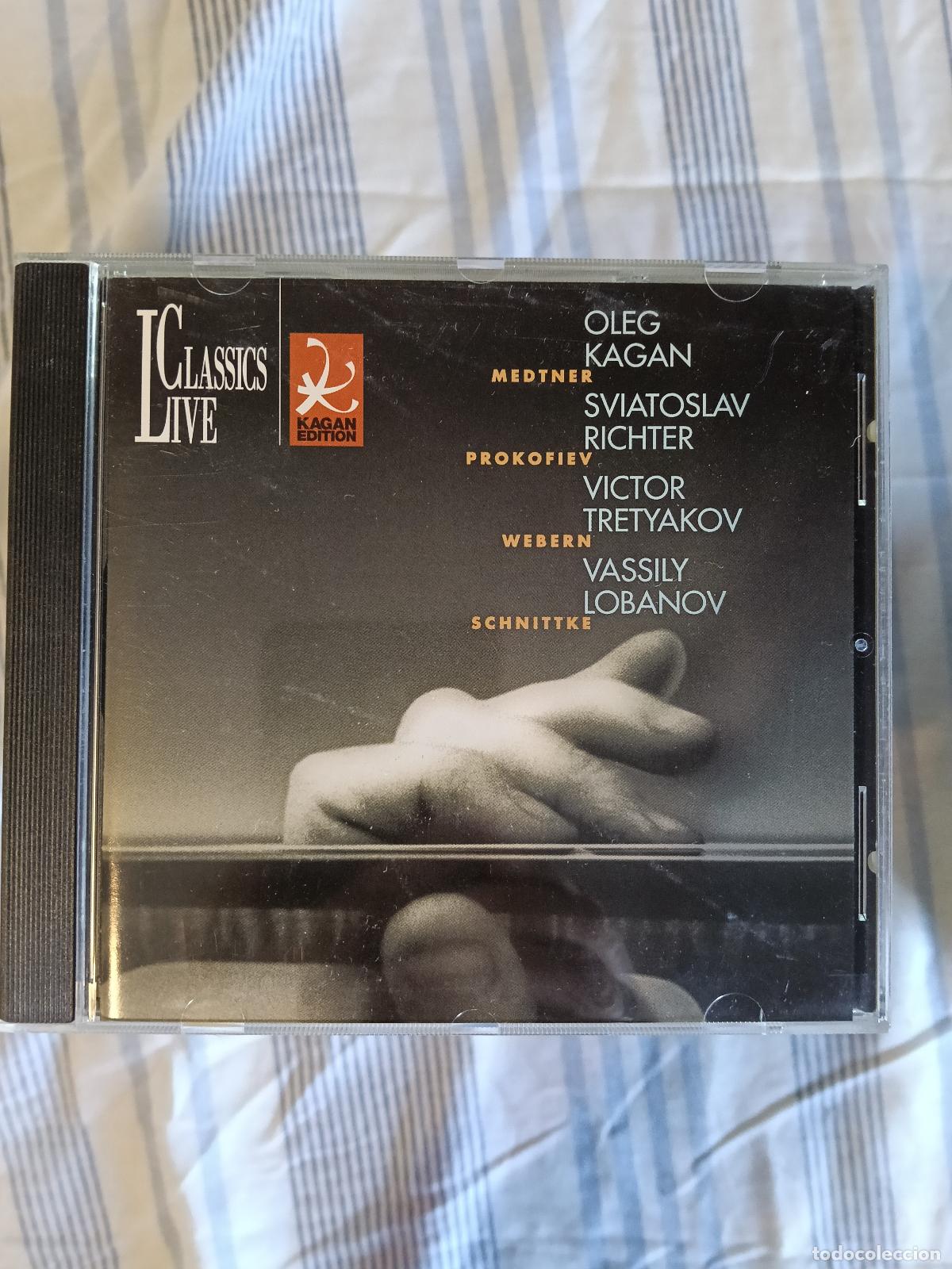 CDs de M&uacute;sica: CD OLEG KAGAN SVIATOSLAV TRETYAKOV LOBANOV