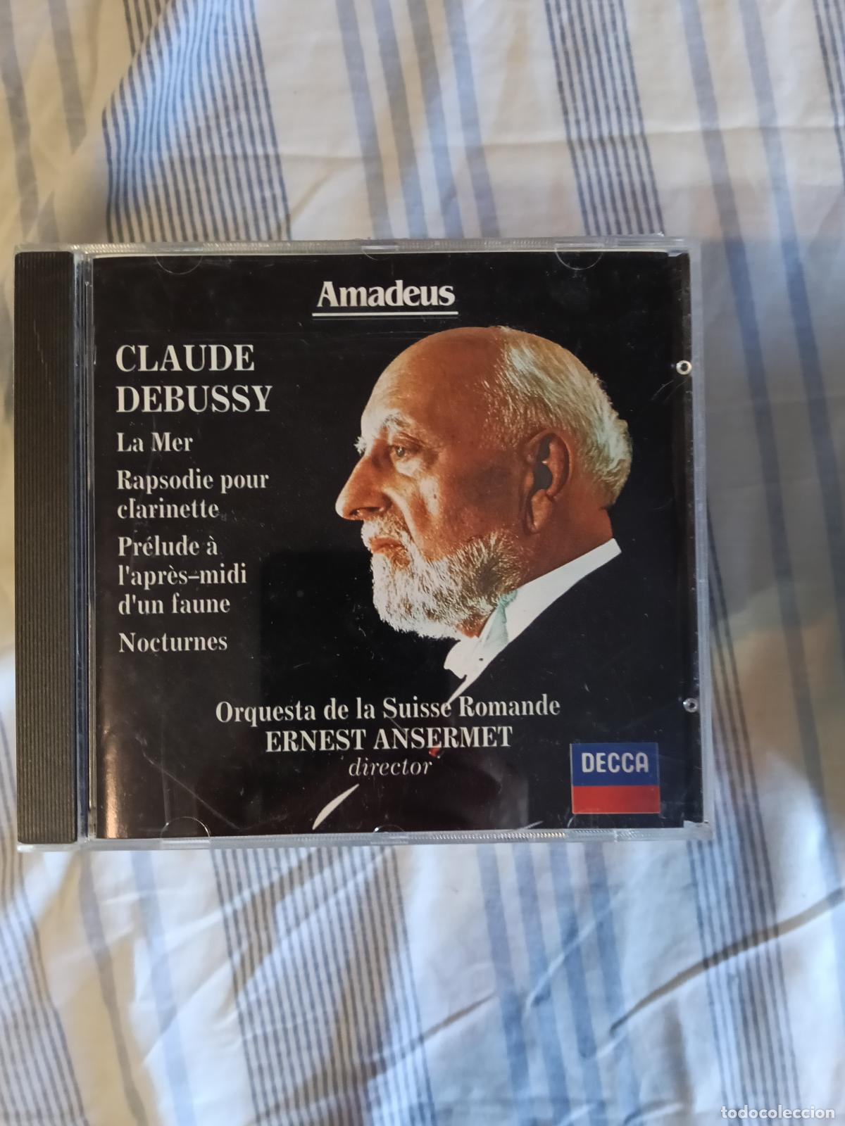 CDs de M&uacute;sica: CD CLAUDE DEBUSSY ERNEST ANSERMET AMADEUS