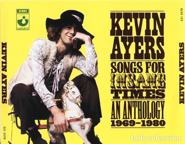 CDs de M&uacute;sica: Kevin Ayers -4 CDs- Songs For Insane Times - An Anthology 1969-1980