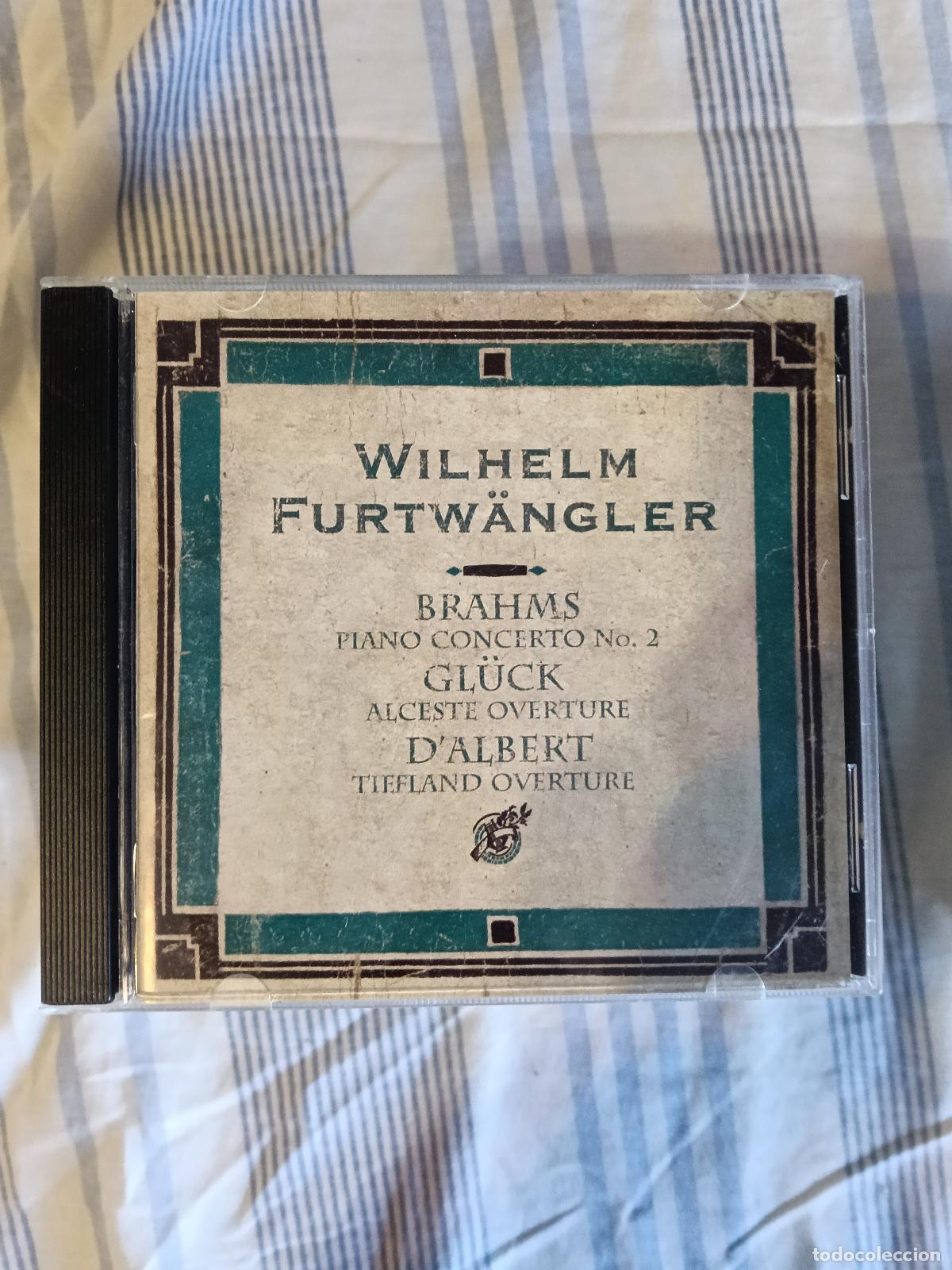 CDs de M&uacute;sica: WILHELM FURTWANGLER BRAHMS GLUCK D'ALBERT CD