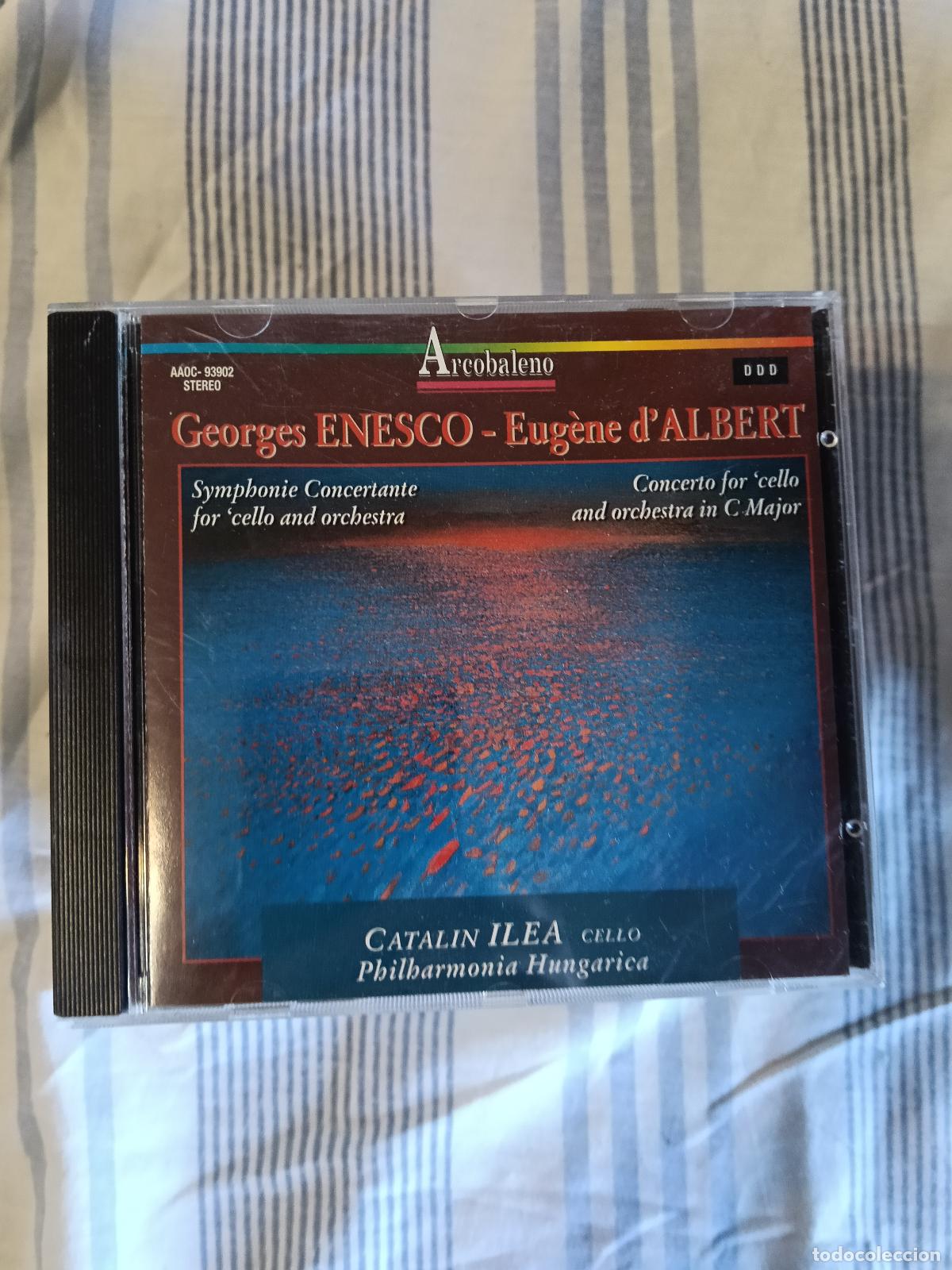 CDs de M&uacute;sica: GEORGES ENESCO EUGENE D'ALBERT CATALIN ILEA PHILHARMONIA HUNGARICA CD