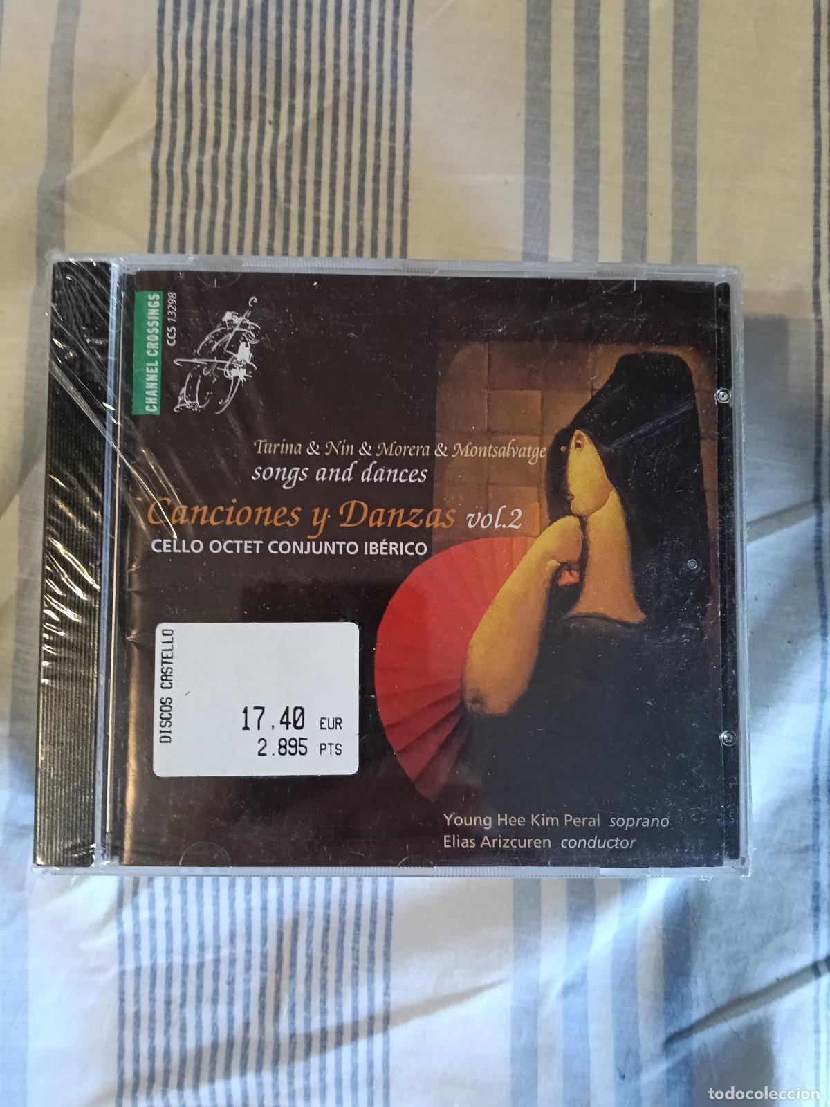 CDs de M&uacute;sica: CD CANCIONES Y DANZAS VOL. 2 TURINA & NIM& MORERA& MONTSALVAGE