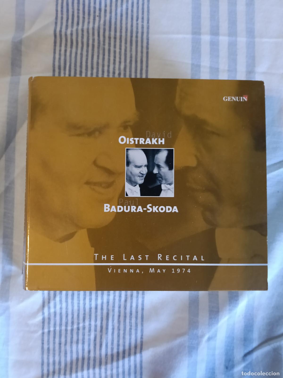 CDs de M&uacute;sica: CD OISTRAKN BADURA-SKODA THE LAST RECITAL VIENNA MAY 1974