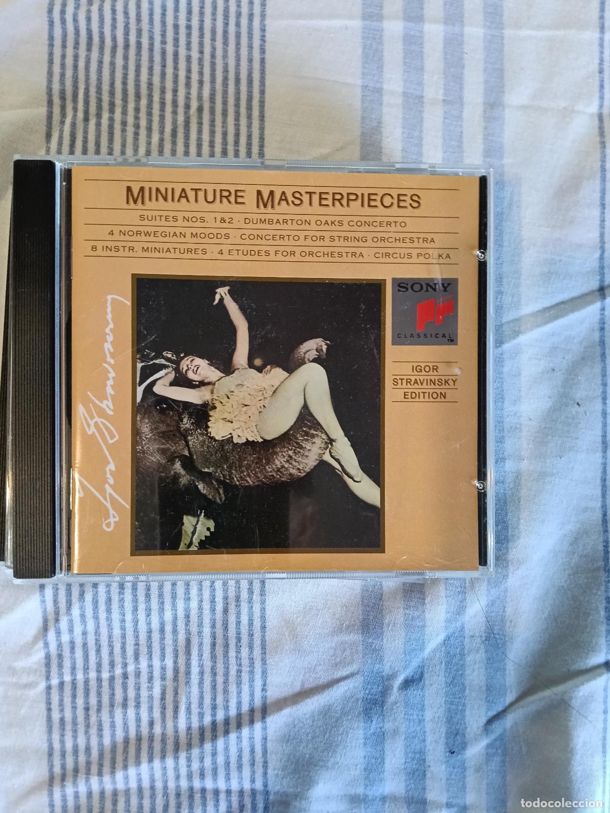 CDs de M&uacute;sica: DISCO CD. Igor Stravinsky &ndash; Edition: Miniature Masterpieces - Vol. VI. COMPACT DISC.