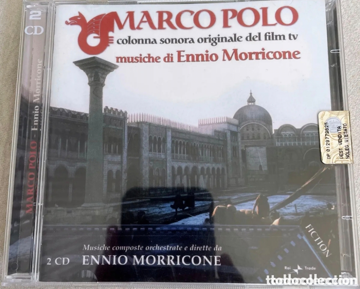 CDs de M&uacute;sica: MARCO POLO - ENNIO MORRICONE - 2 CD BSO / OST / BANDA SONORA