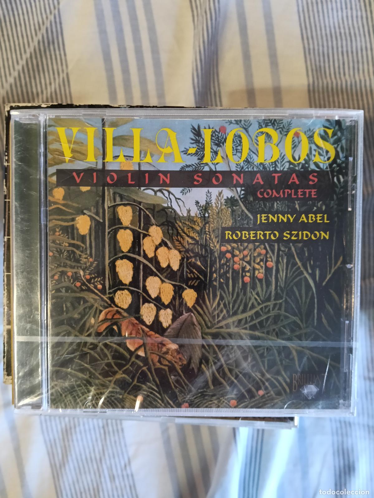 CDs de M&uacute;sica: VILLA-LOBOSJENNU ABEL ROBERTO SZEIDON CD