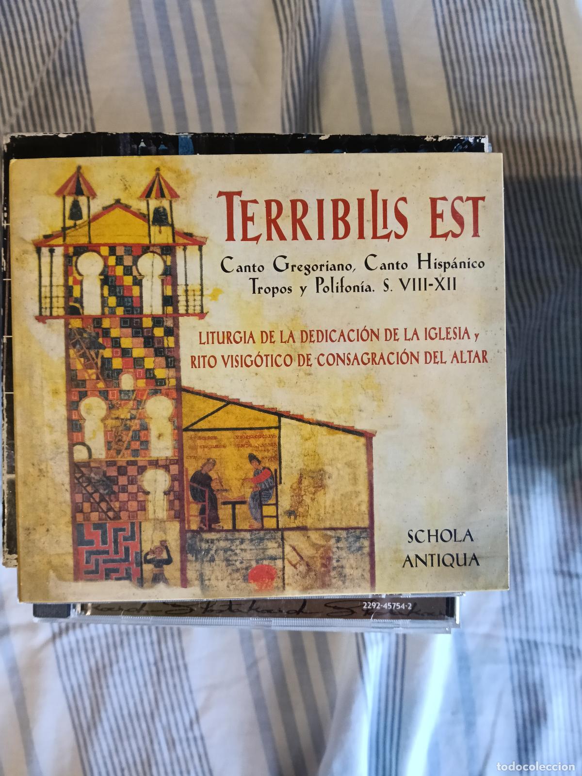 CDs de M&uacute;sica: Schola Antiqua - Terribilis Est (Canto Gregoriano, Canto Hisp&aacute;nico) (CD, Comp) Pneuma