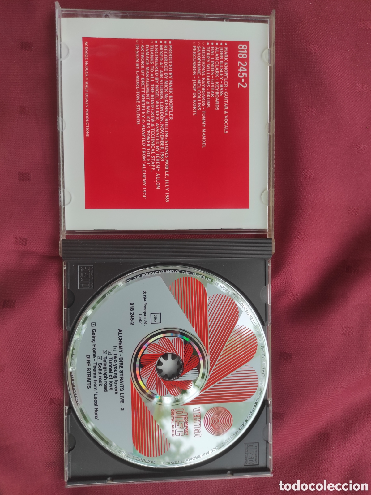 CDs de m&uacute;sica: Alchemy: Dire Straits Live - Part Two. CD (PEDIDO MINIMO 10&euro;) - Foto 3