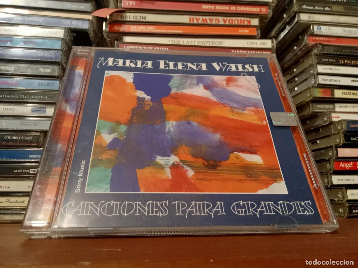 CDs de M&uacute;sica: Mar&iacute;a Elena Walsh &lrm;&ndash; Canci&oacute;nes Para Grandes - cd Argentina 2003