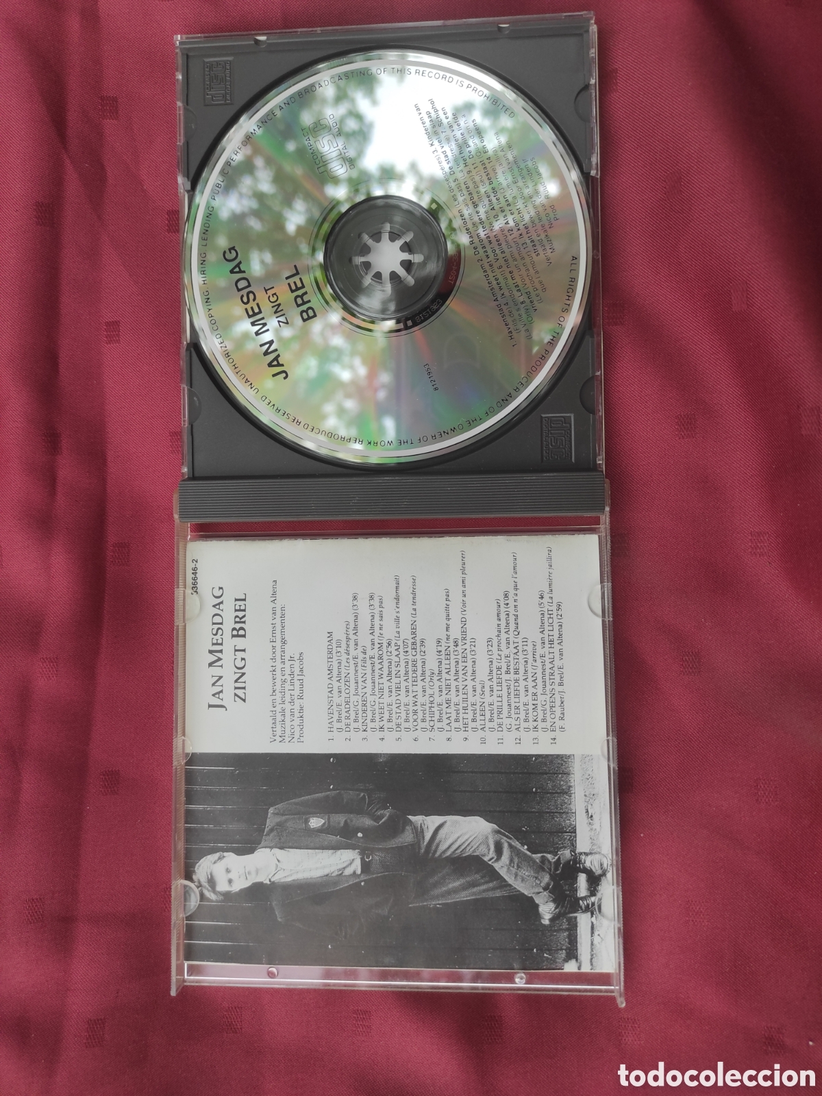 CDs de m&uacute;sica: Jan Mesdag. Zingt Brel. CD - Foto 3