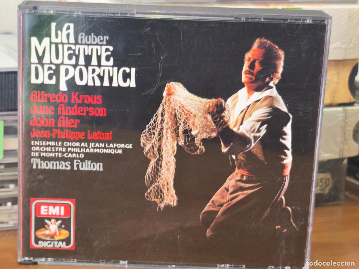 CDs de M&uacute;sica: CD - LA MUERTE DE PORTICI - AUBER - FULTON - 2 CDS (EST25)