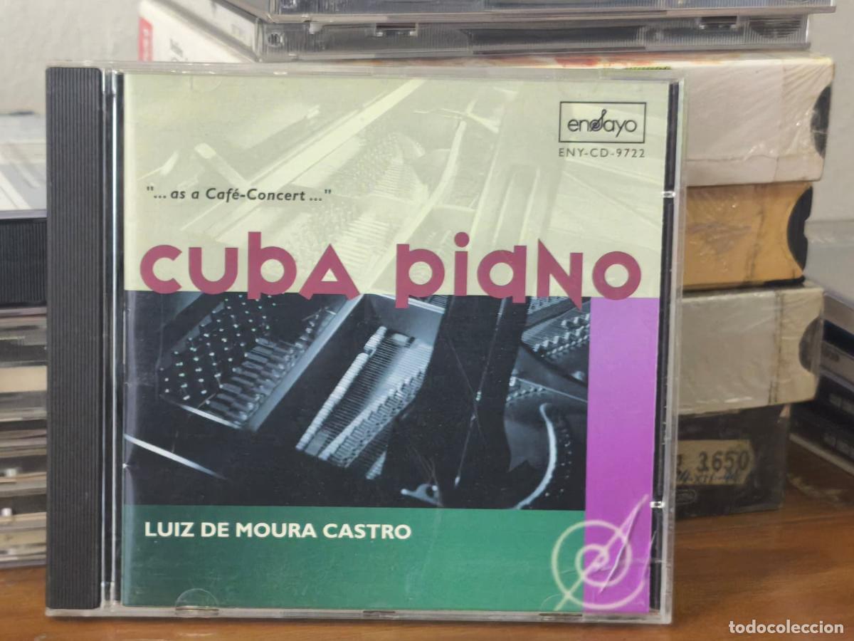 CDs de M&uacute;sica: CD - CUBA PIANO - LUIZ DE MOURA CASTRO (EST25)