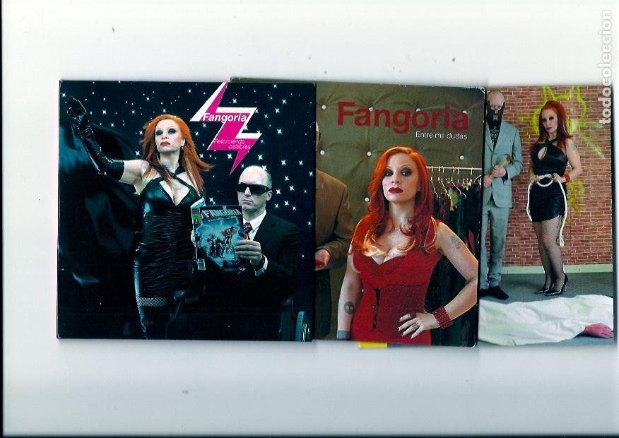 CDs de M&uacute;sica: FANGORIA. La mano en el fuego (cd single 2004)