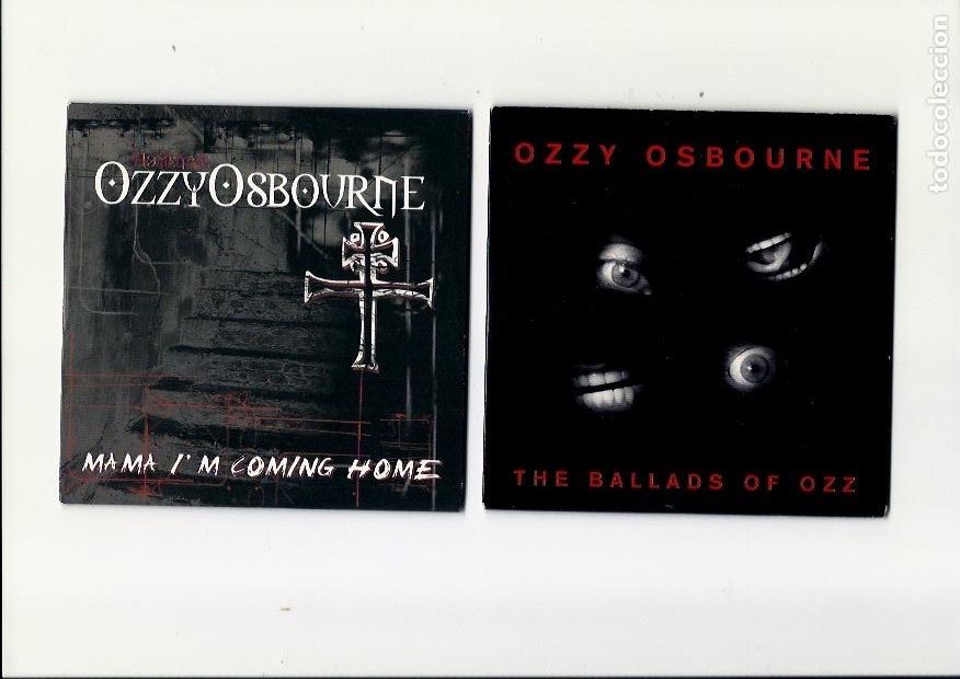 CDs de M&uacute;sica: OZZY OSBOURNE. The ballades of Ozz. THE MAD ONES - Mama I'm coming home (Homenaje) (2 cd single)