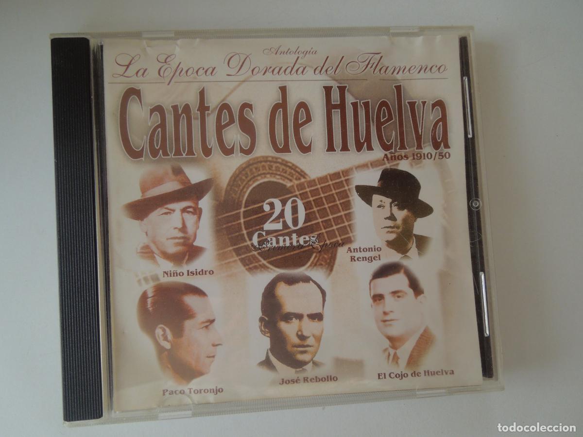 CDs de M&uacute;sica: CANTES DE HUELVA - A&Ntilde;OS 1910/50 ANTOLOGIA LA EPOCA DORADA DEL FLAMENCO -CD