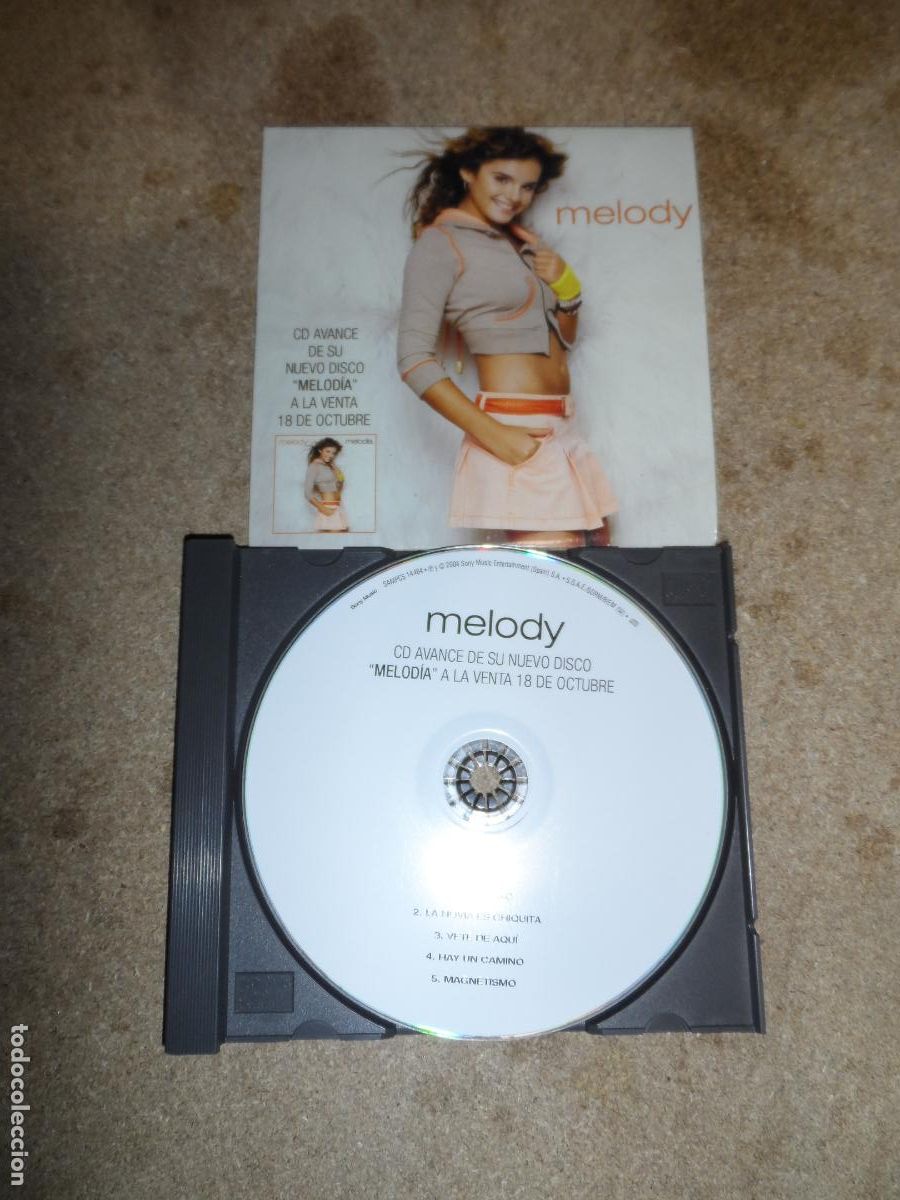 CDs de M&uacute;sica: Melody &ndash; Melod&iacute;a (CD SINGLE 4 CANCIONES)