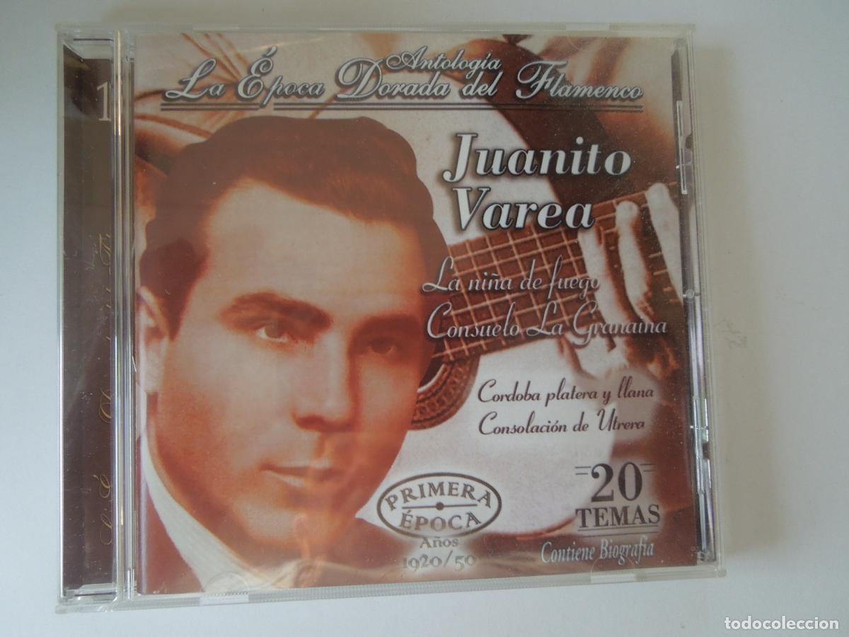 CDs de M&uacute;sica: JUANITO VAREA - LA NI&Ntilde;A DE FUEGO - LA EPOCA DORADA DEL FLAMENCO- CONTIENE BIOGRAFIA