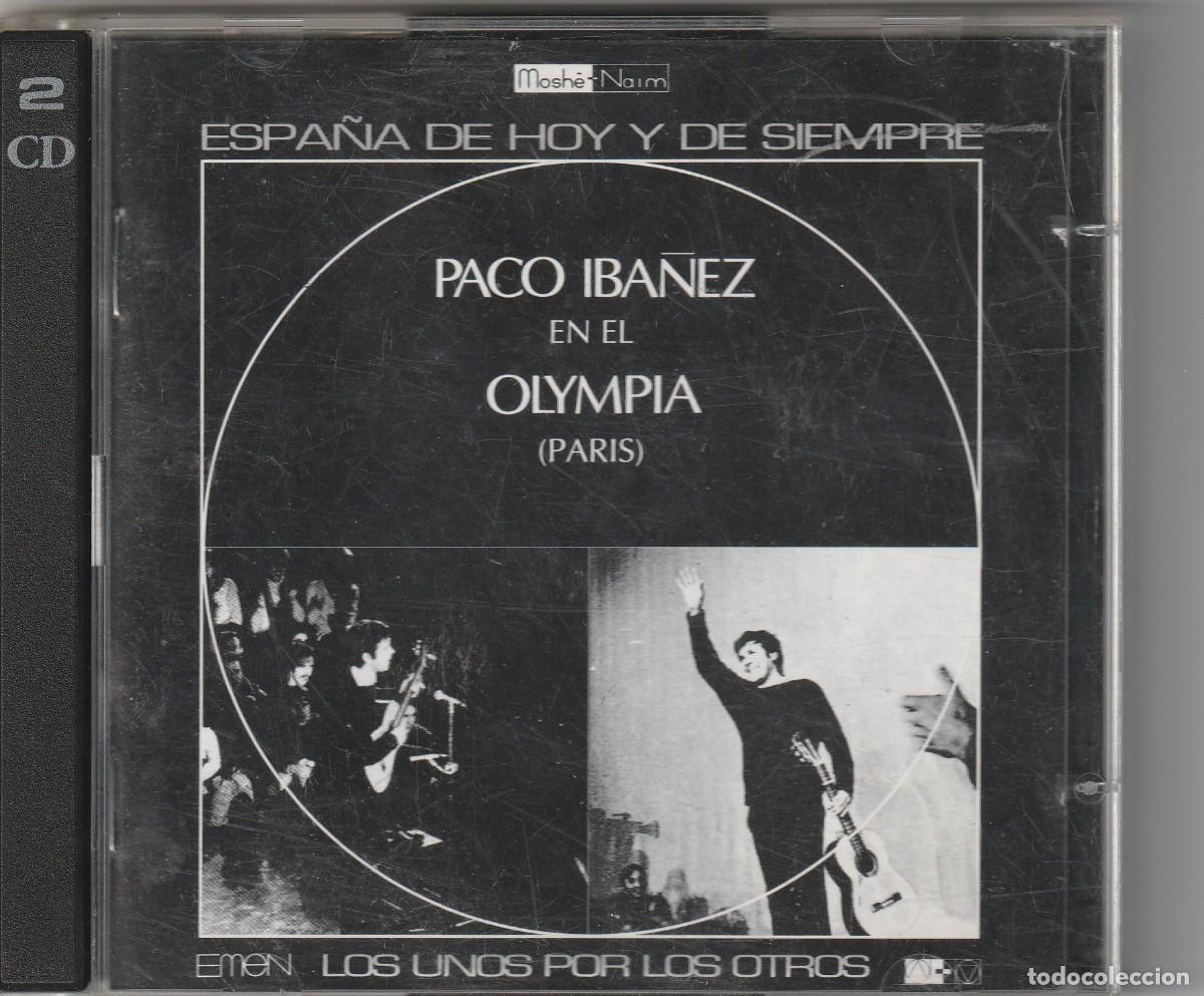 CDs de M&uacute;sica: PACO IBA&Ntilde;EZ EN EL OLYMPIA (PARIS) (2 X CD PDI 1996)
