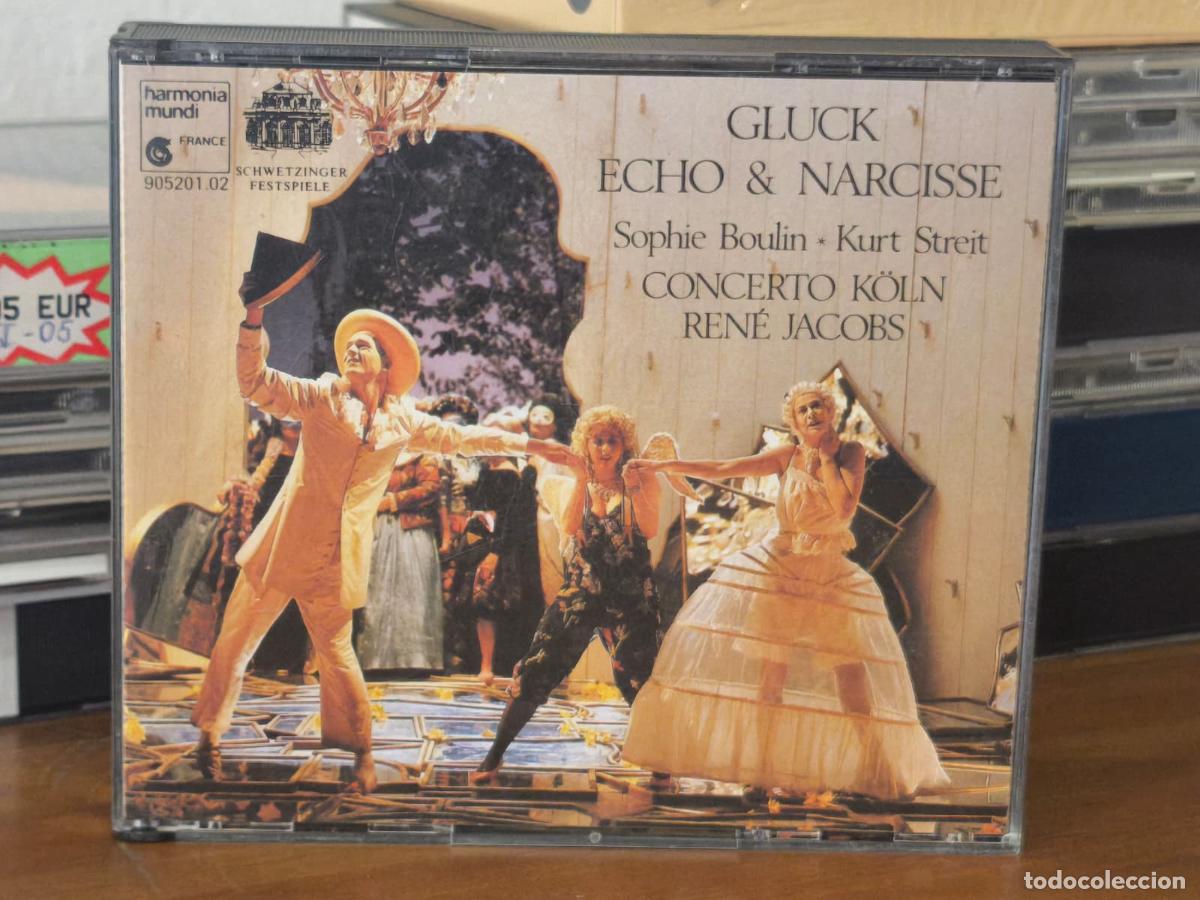 CDs de M&uacute;sica: CD - BOULIN - STREIT - CONCERTO KOLN - JACOBS - GLUCK - ECHO ET NARCISSE - 2 CDS (EST25)