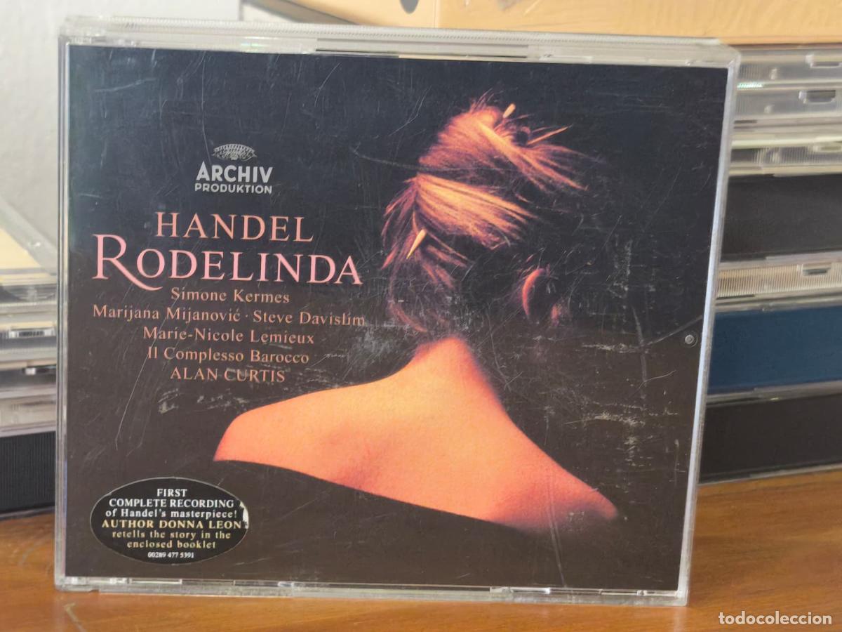 CDs de M&uacute;sica: CD - HANDEL - RODELINDA - IL COMPRRESSO BAROCCO - ALAN CURTIS - 2 CDS (EST25)