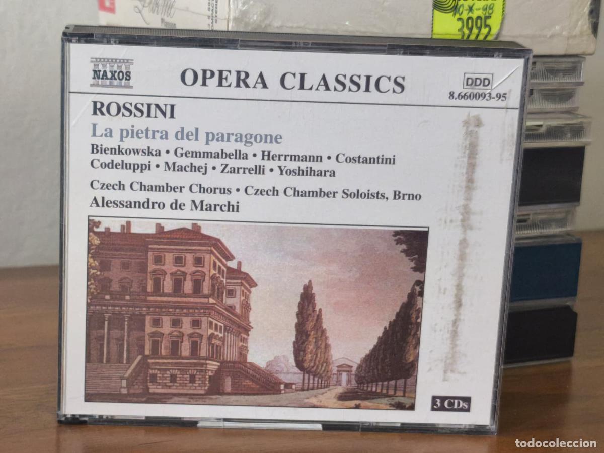 CDs de M&uacute;sica: CD - ROSSINI - LA PIEDRA DEL PARAGONE - 2 CDS (EST25)