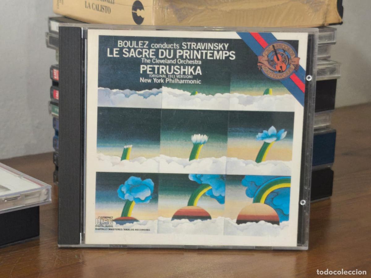 CDs de M&uacute;sica: CD - STRAVINSKY - LE CACRE - PETRUSHKA - BOULEZ (EST25)