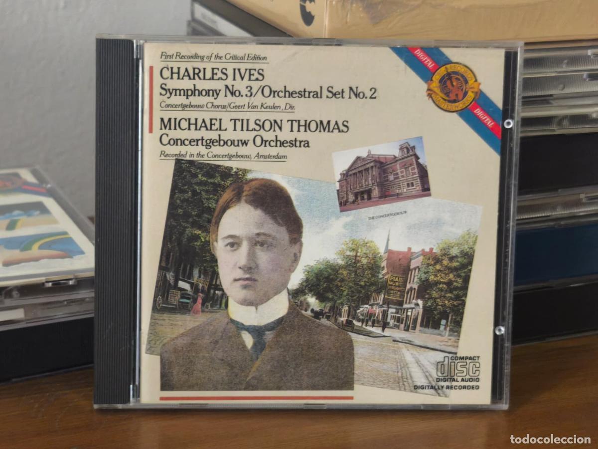 CDs de M&uacute;sica: CD - CHARLES IVES - MICHAEL TILSON THOMAS (EST25)