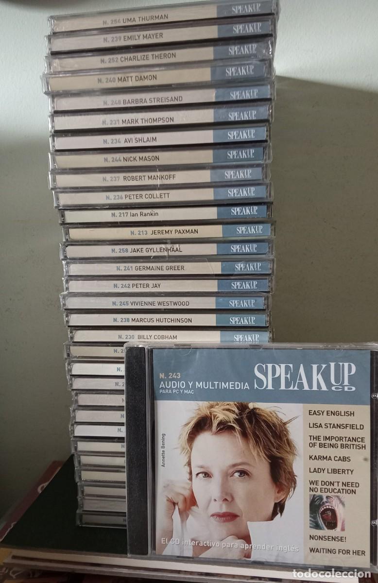 CDs de M&uacute;sica: LOTE DE 30 CD... audio y multimedia SPEAK UP . interactivo aprender ingles