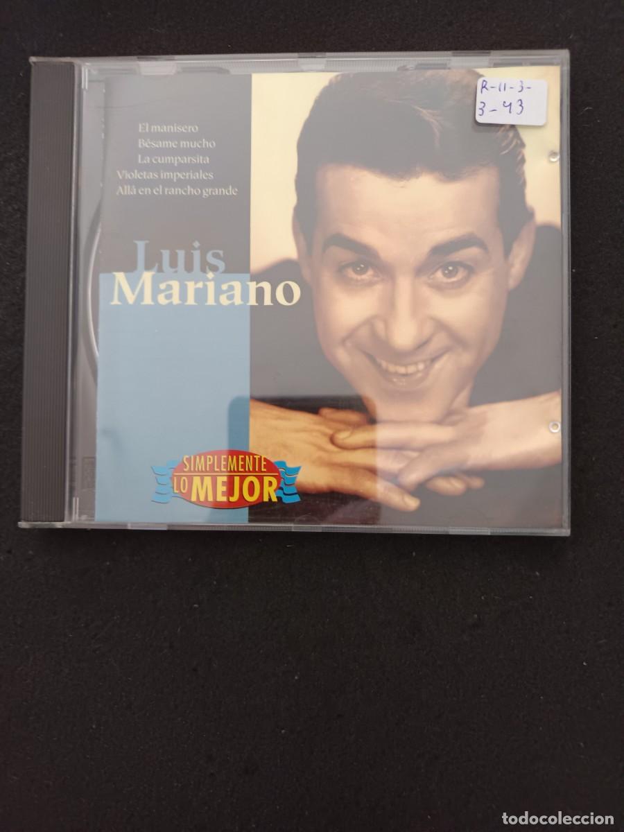 CDs de m&uacute;sica: LUIS MARIANO. SIMPLEMENTE LO MEJOR - Foto 1