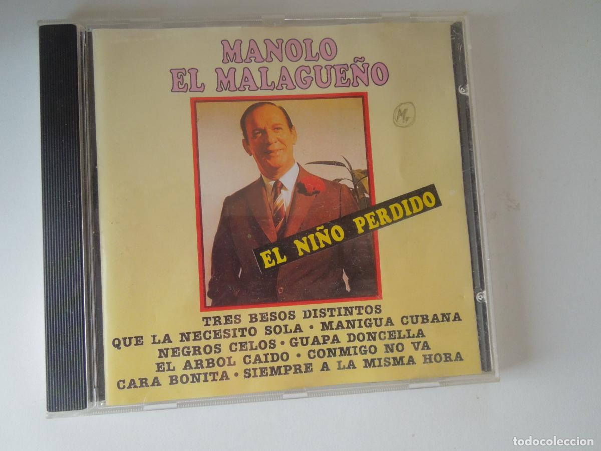 CDs de M&uacute;sica: MANOLO EL MALAGUE&Ntilde;O - EL NI&Ntilde;O PERDIDO - CD 2003- DIVUCSA