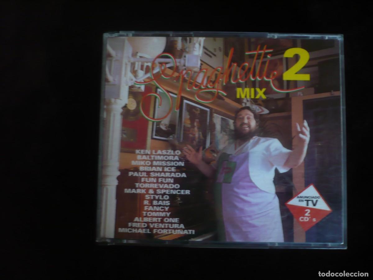 CDs de M&uacute;sica: spaghetti mix 2 - con 2 cd como nuevos + librito