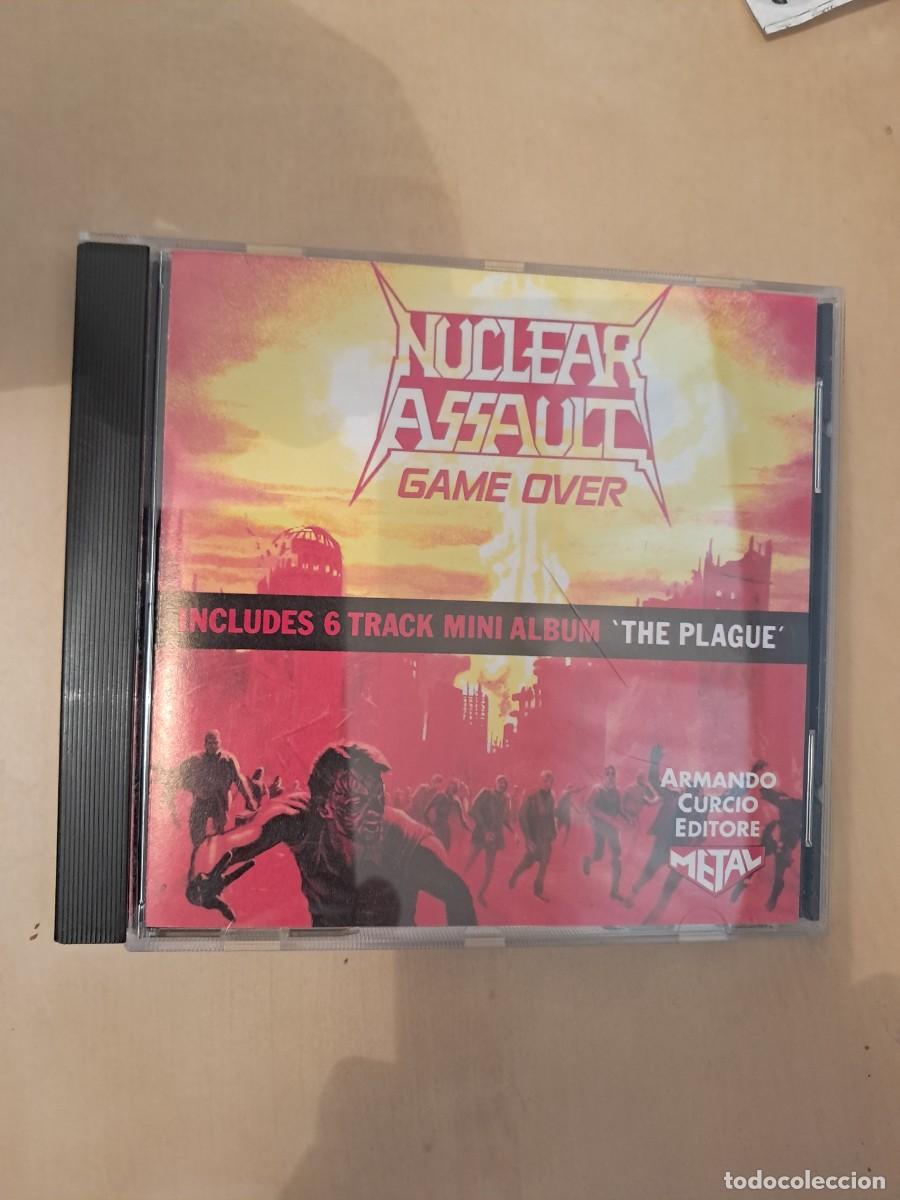 CDs de M&uacute;sica: Nuclear Assault , Game Over , CD 1992 Italy , Impecable. Thrash Metal