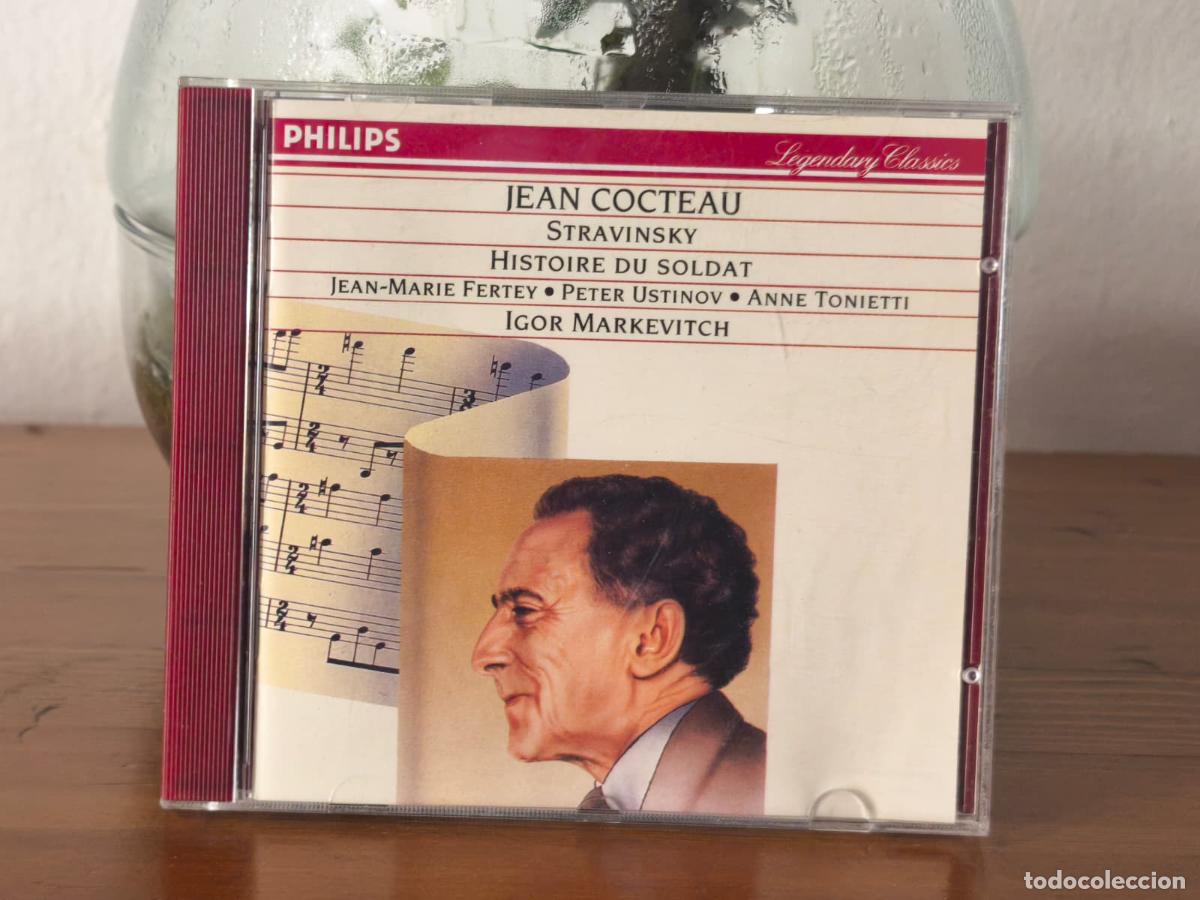 CDs de M&uacute;sica: CD - JEAN COCTEAU - HISTORIE DU SOLDAT (EST22)