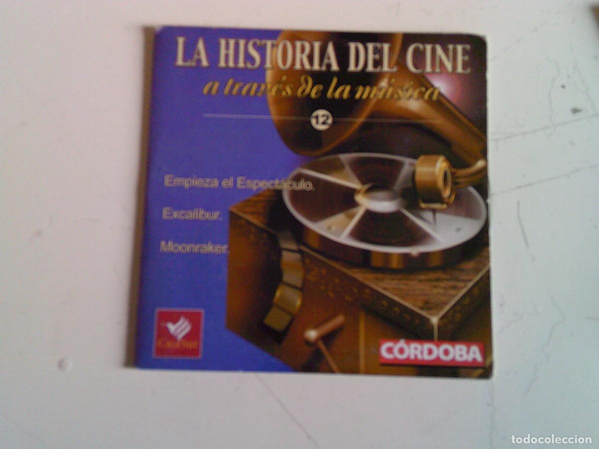 CDs de M&uacute;sica: CD Historia del cine a trav&eacute;s de la m&uacute;sica 12 Empieza el espect&aacute;culo Excalibur Moonraker