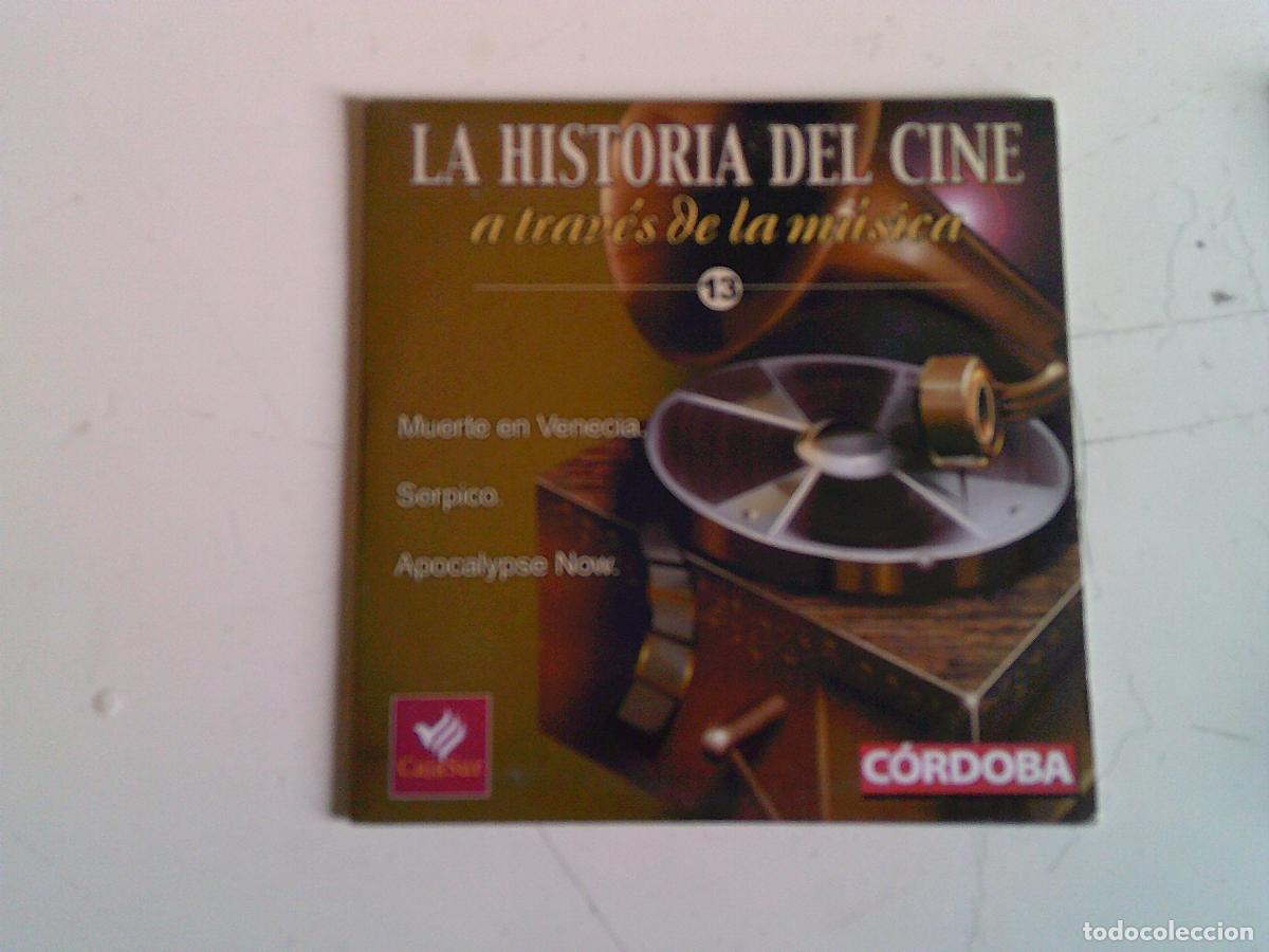 CDs de M&uacute;sica: CD Historia del cine a trav&eacute;s de la m&uacute;sica 13 Muerte en Venecia Serpico Apocalypse