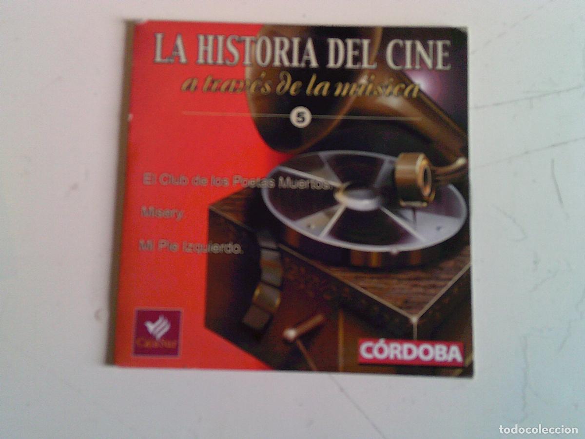 CDs de M&uacute;sica: CD Historia del cine a trav&eacute;s de la m&uacute;sica 5 Elclub de los poetas muertos Musery Mi pie izquierdo