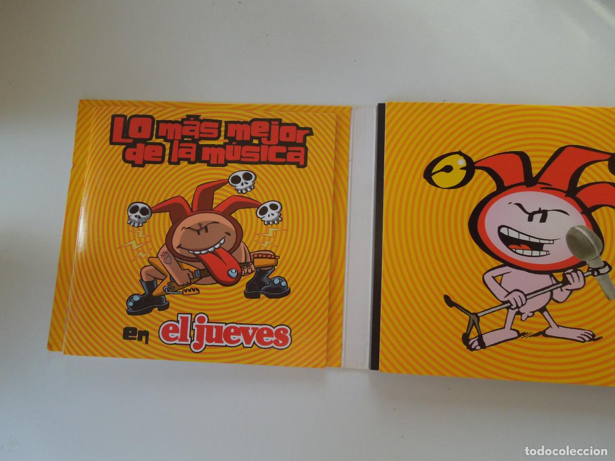 CDs de m&uacute;sica: VERSION IMPOSIBLE , LAS CANCIONES DE EL JUEVES - CD-LIBRETO +COMIC - Foto 2