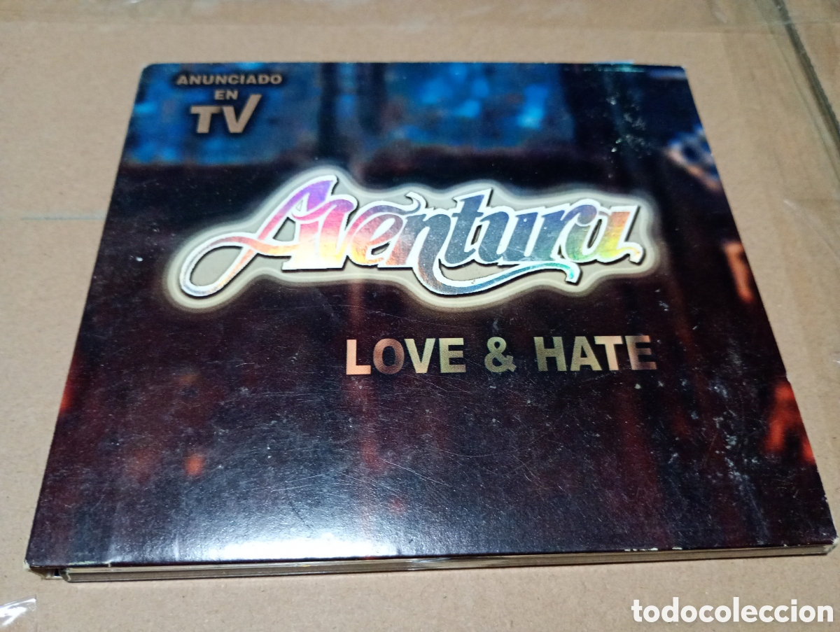 CDs de M&uacute;sica: Aventura CD love & hate Bachata