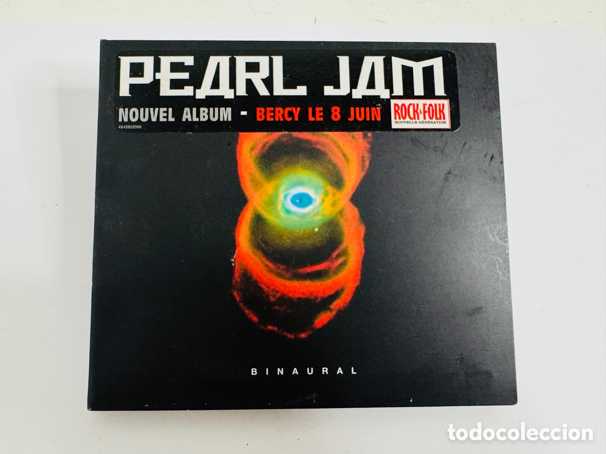 CDs de M&uacute;sica: Binaural&rdquo; de Pearl Jam lanzado en el a&ntilde;o 2000