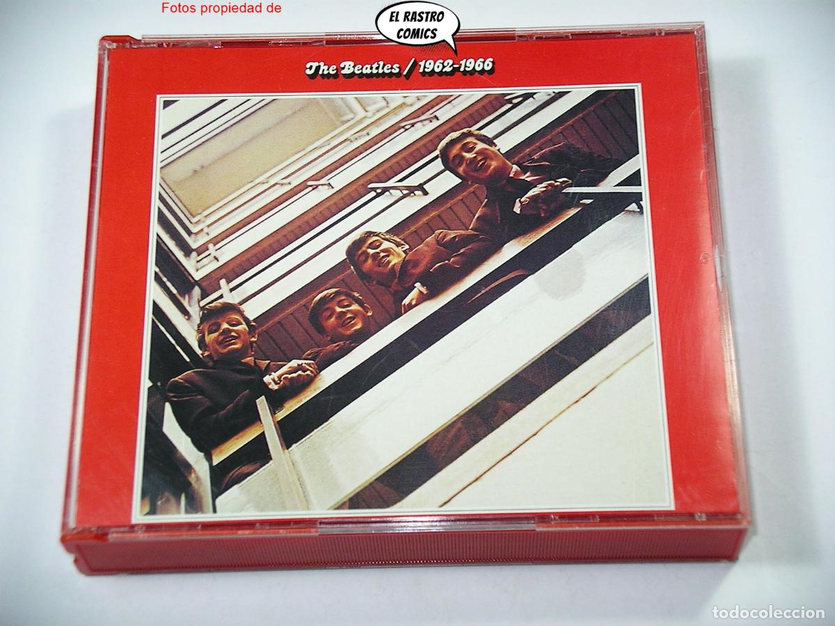 CDs de M&uacute;sica: The Beatles, 1962-1966, doble, 2 CD + libreto, Apple 1993, Album red, rojo, muy buen estado