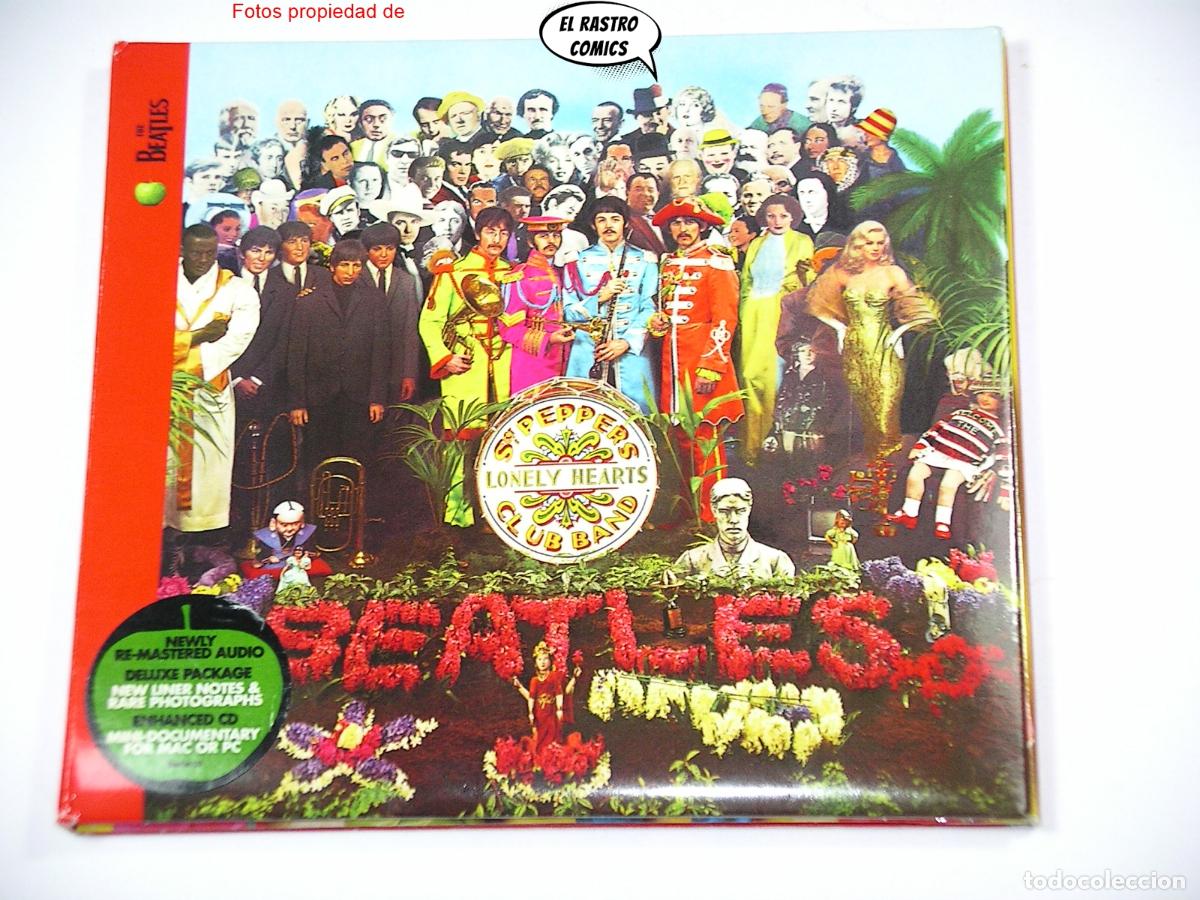 CDs de M&uacute;sica: The Beatles, Sgt. Pepper's Lonely Hearts Club Band, CD enhanced Limited Edition, Apple 2009, exc est