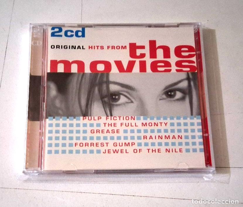 CDs de M&uacute;sica: CD &rdquo;ORIGINAL HITS FROM THE MOVIES&rdquo; 2CD 30 TRACKS BSO OST PULP FICTION GREASE RAI