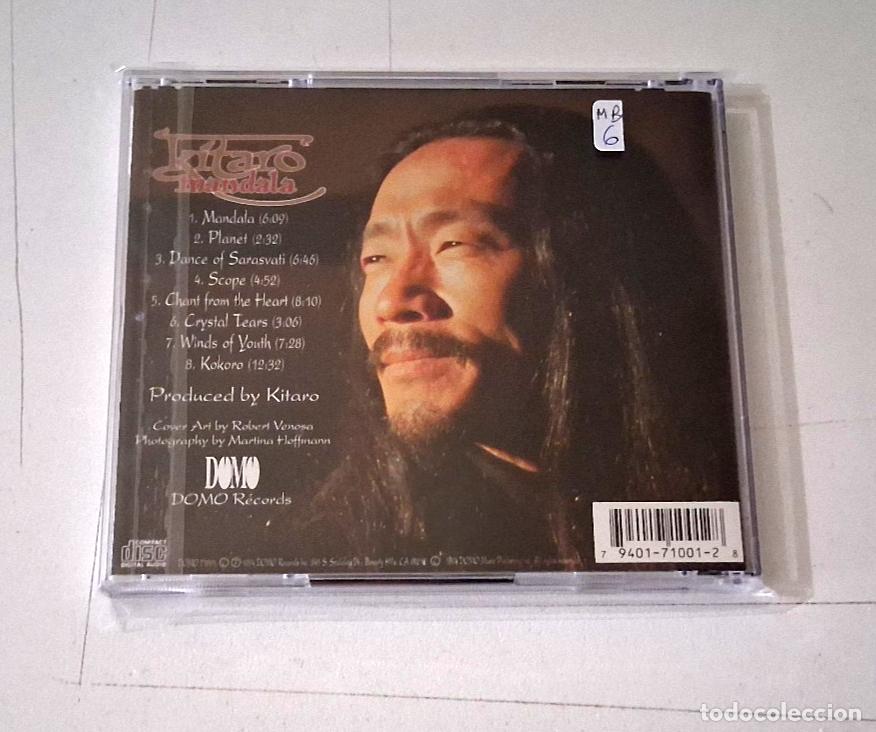CDs de m&uacute;sica: KITARO &rdquo;MANDALA&rdquo; CD 8 TRACKS - Foto 2