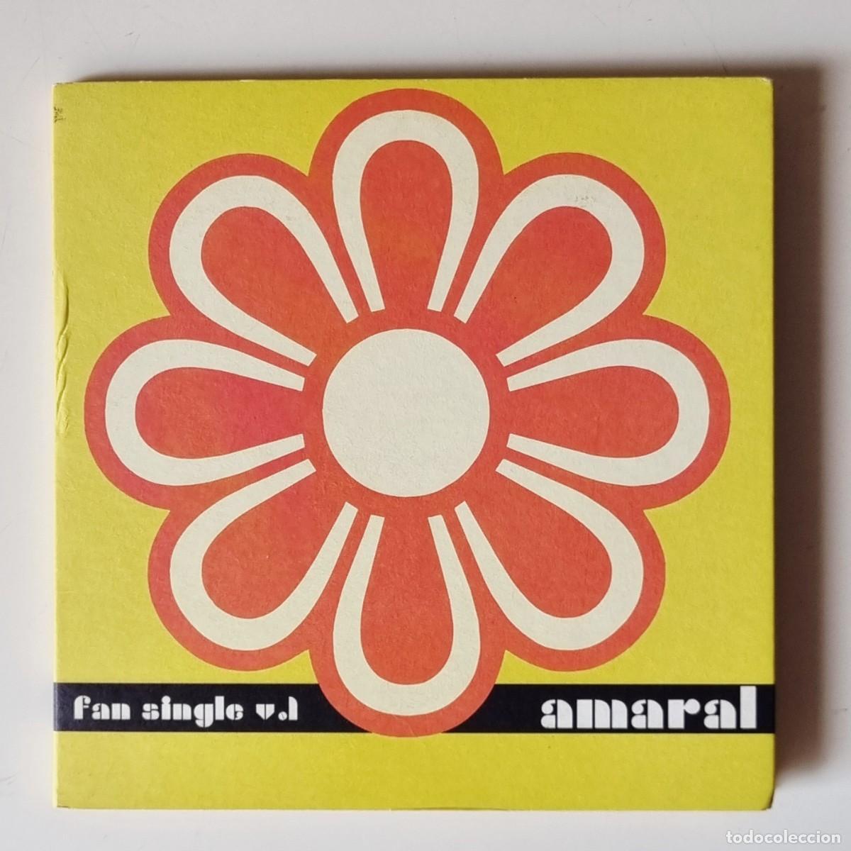 CDs de M&uacute;sica: Amaral. Fan Single Vol. 1. Ed. limitada con 2 canciones, una cantada por Juan Aguirre