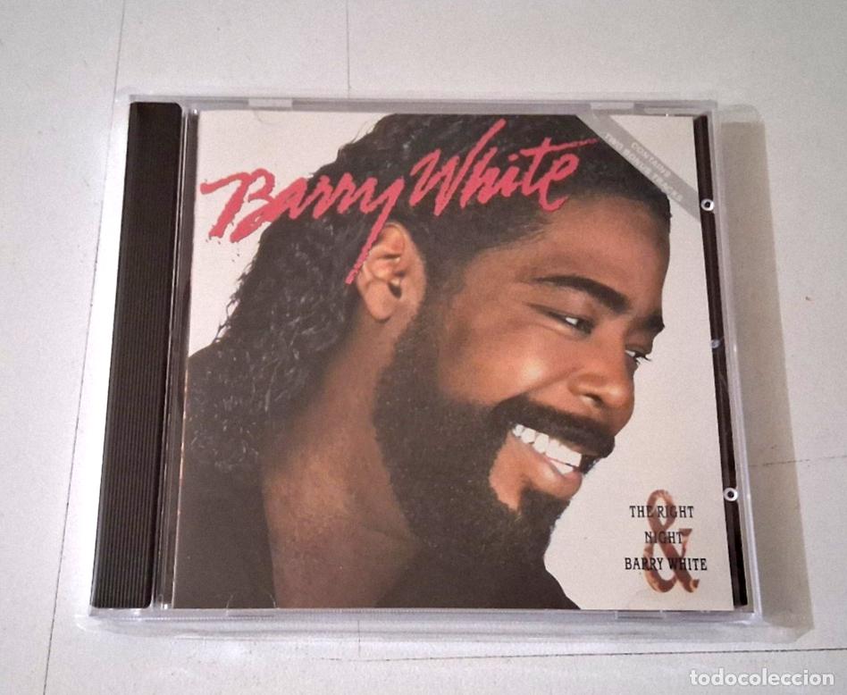 CDs de M&uacute;sica: BARRY WHITE &rdquo;THE RIGHT NIGHT AND BARRY WHITE&rdquo; CD 10 TRACKS