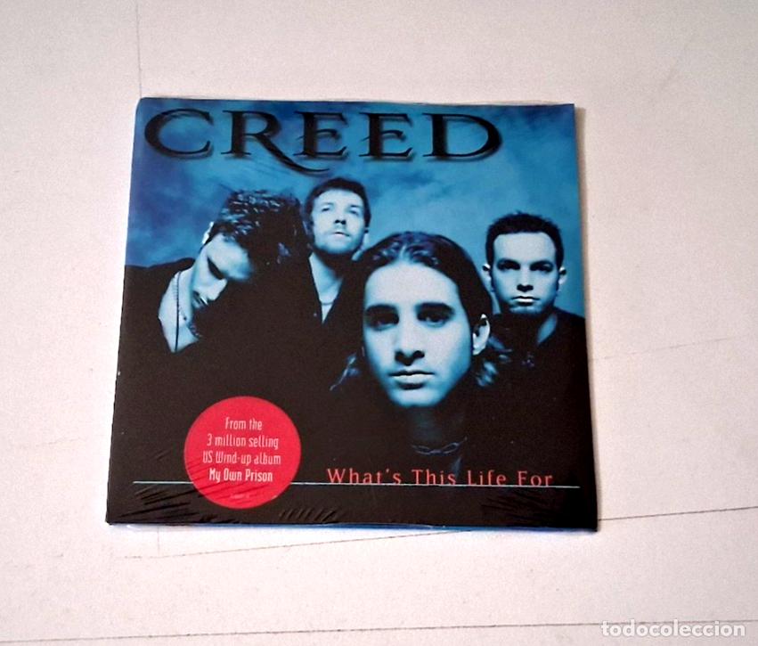 CDs de M&uacute;sica: CREED &rdquo;WHAT'S THIS LIFE FOR&rdquo; CD SINGLE 2 TRACKS CARDBOARD PRECINTADO SEALED