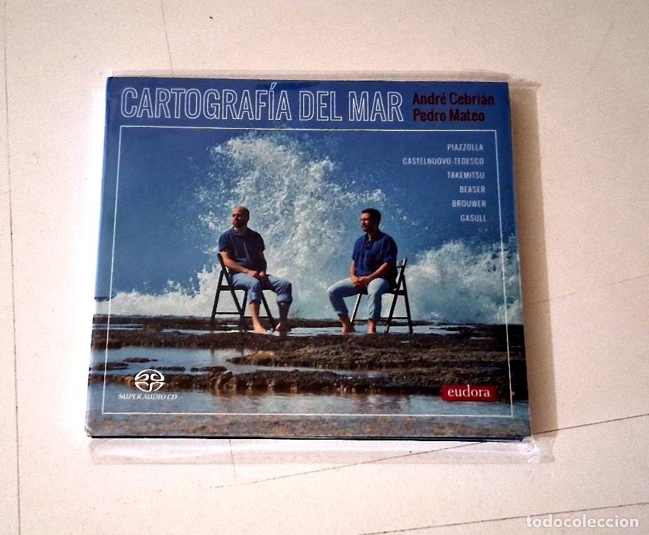 CDs de M&uacute;sica: ANDRE CEBRIAN PEDRO MATEO CARTOGRAFIA DEL MAR&rdquo; CD 16 TRACKS COMO NUEVO DIGIPACK